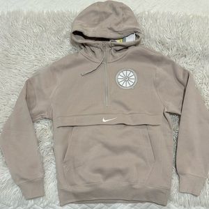 Nike tan hoodie